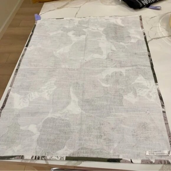 NWOT Anthropologie Bistro Menu Tea Towel Set Chalkboard Floral - Picture 6 of 7